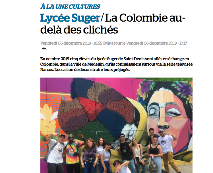 JSD : “La Colombie au delà des clichés”